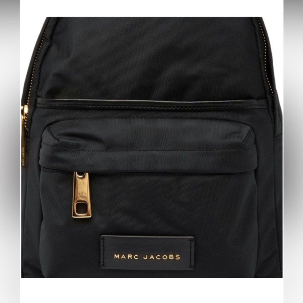 SOLD🎉Marc Jacobs Black Varsity Backpack - Picture 3 of 10